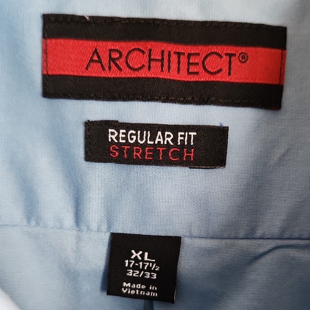 Architect Light Blue Dress Shirt - Picture 4 of 8